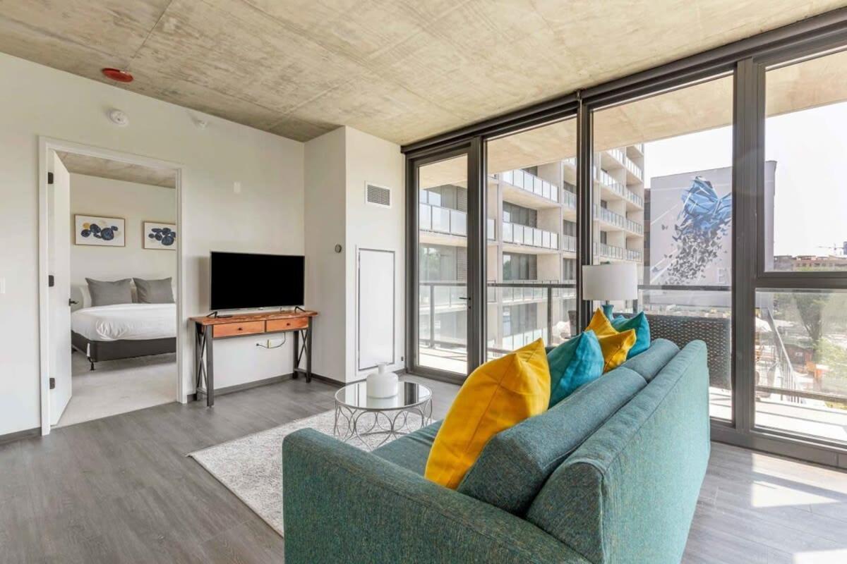 2Br Chic New Apartment With Rooftop Pool & Gym Chicago Buitenkant foto